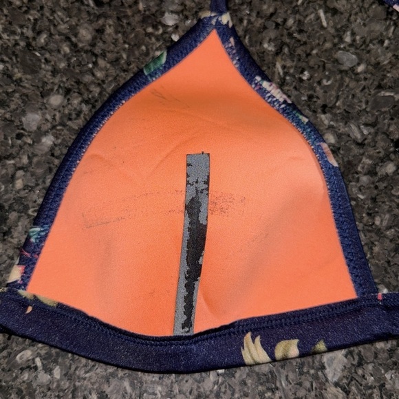 Triangl Neoprene Tropical Print Bikini Swimsuit - Picture 3 of 6